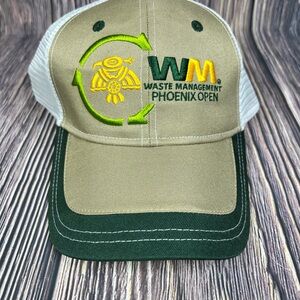 RARE NEW Waste Management Phoenix Open Volunteer Security Scottsdale Golf Hat